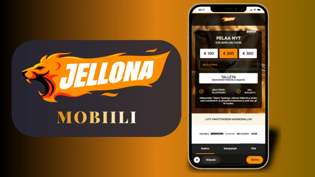 Jellona Kasino Mobiili